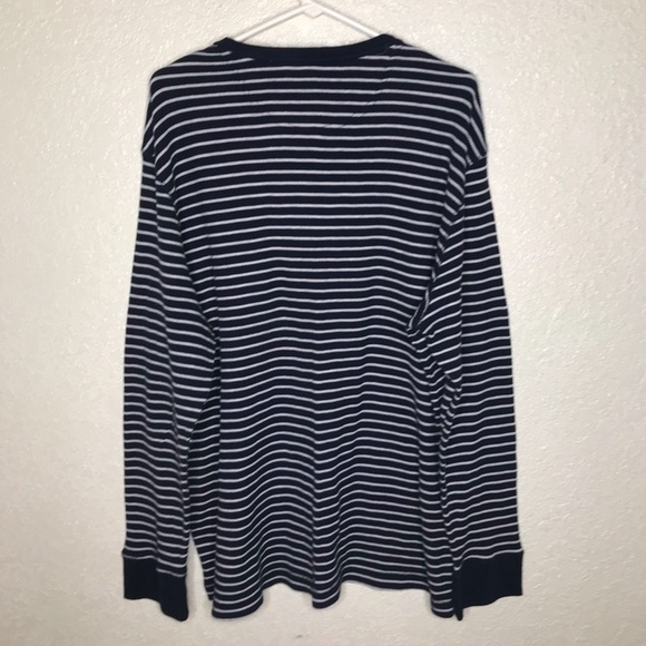 Men’s Long Sleeve Stripe Shirt Size XXL Merona - Picture 3 of 3